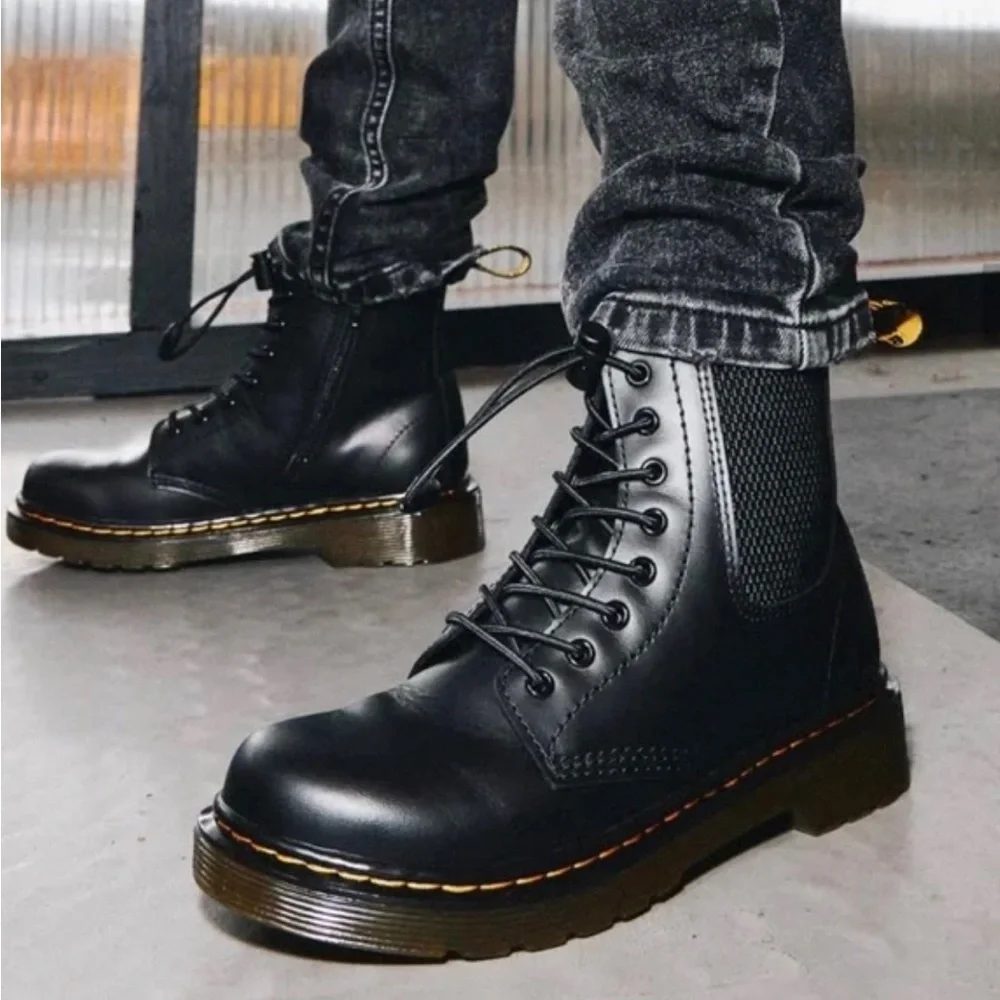 DR. MARTENS 1460‎ Harper J Black Boots Unisex